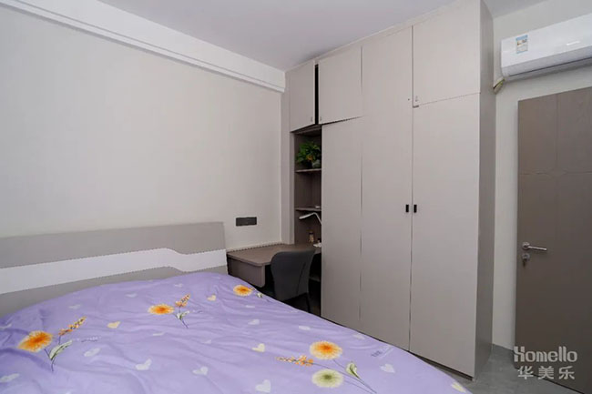 156㎡簡約四居,寬敞橫廳+功能房設計,顏值與實用性兼備